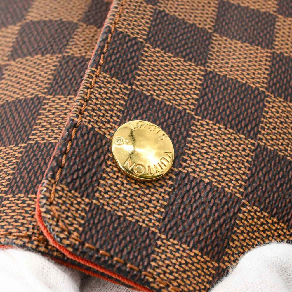 LOUIS VUITTON Authentic Brown Damier Shoulder Bag - Picture 12 of 16